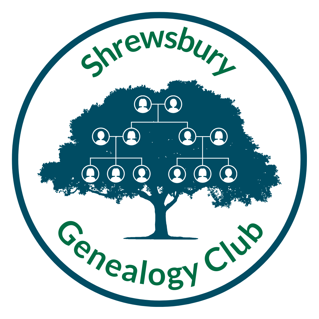 Shrewsbury Genealogy Club Tree Logo