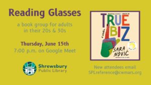 Reading Glasses June 2023 slide