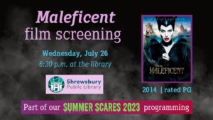 Maleficent screening slide