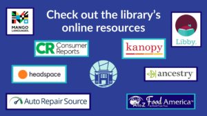 Online resources slide