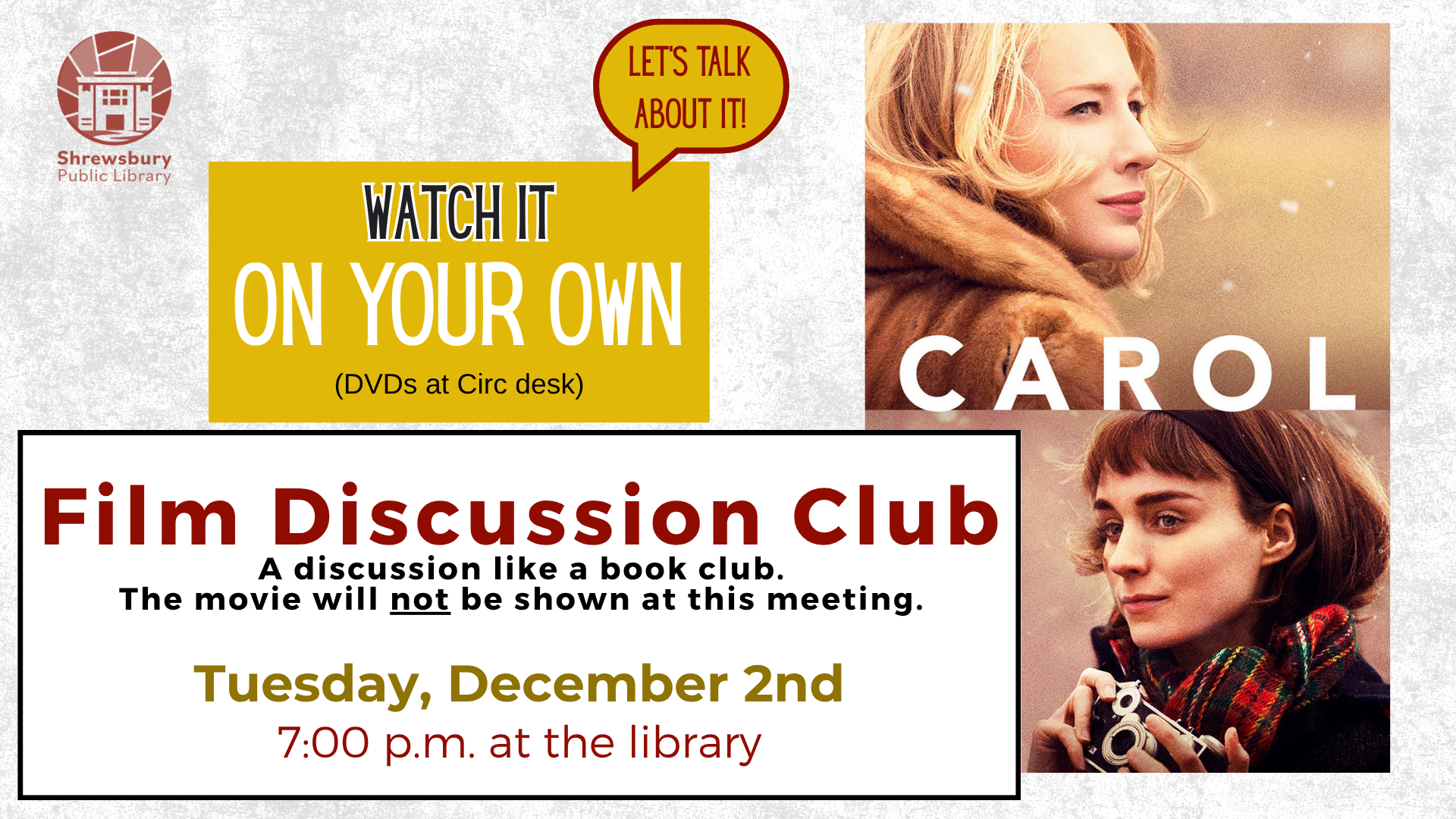 Leveraging LinkedIn for Professional Success with TAG; Saturday November 15, 9:30-11:30AM at the Shrewsbury Public Library. Register now!