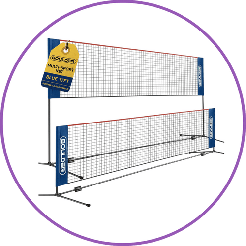 Badminton and pickleball net