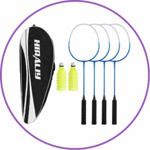 Badminton racket set