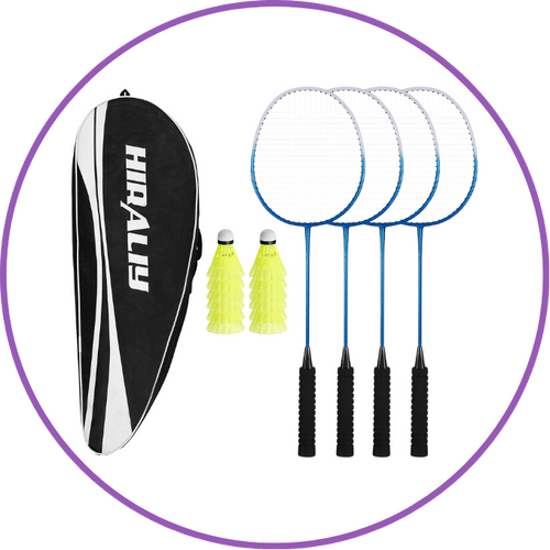 Badminton racket set