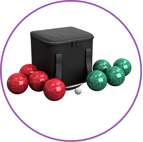 Bocce ball set