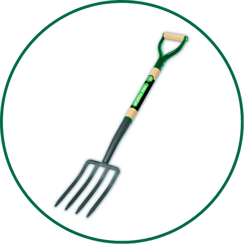 Spading fork
