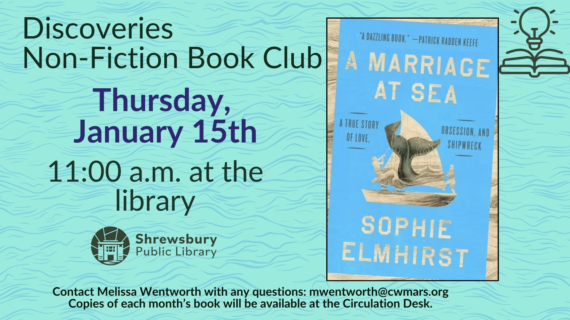 Cribbage Tournament, Wednesday December 3rd, 5:30-7:30pm at the Shrewsbury Public Library. Registration required.