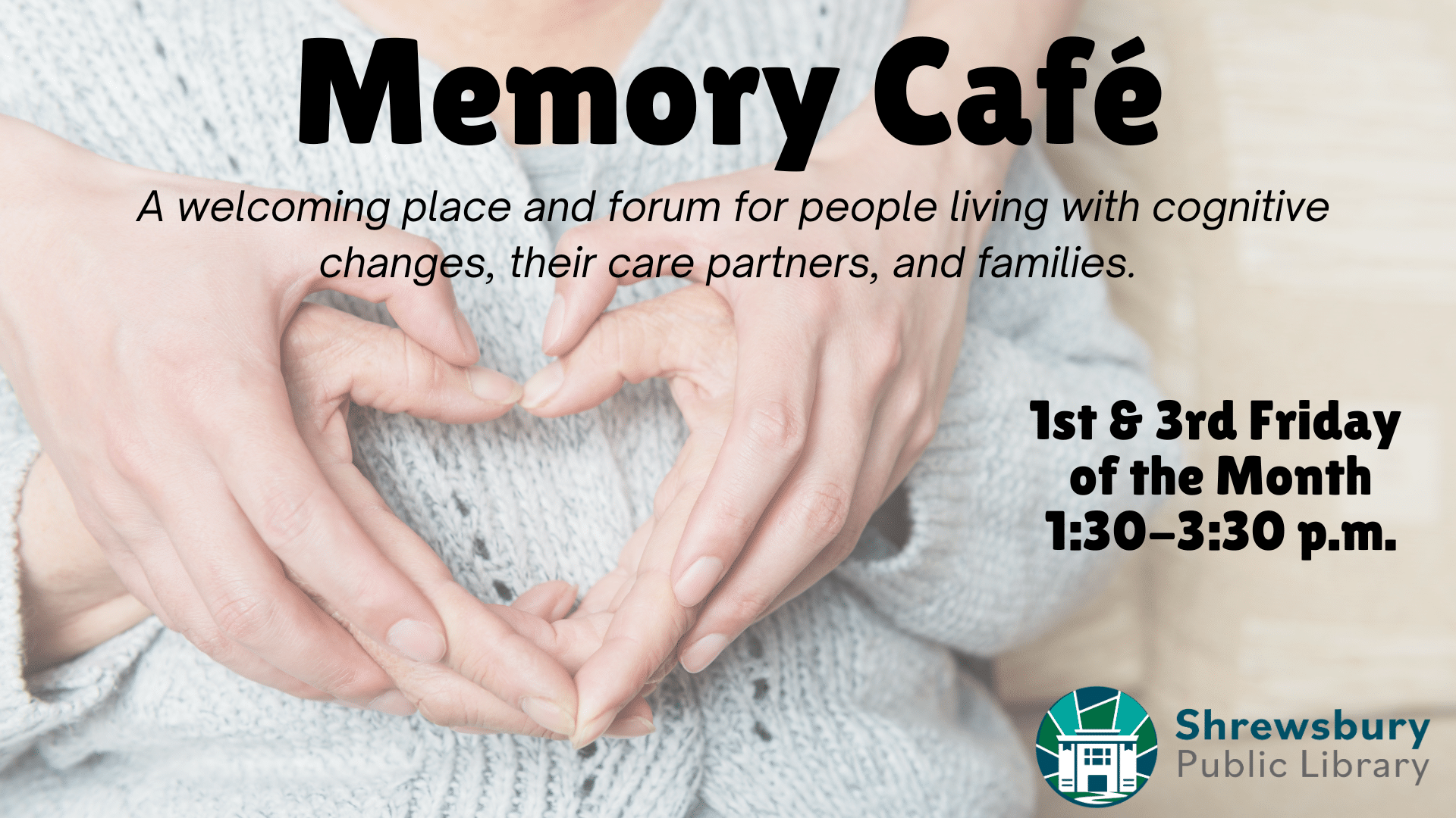 Good day memory cafe advertisment image