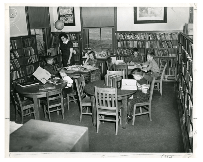  Image of the library in 1923